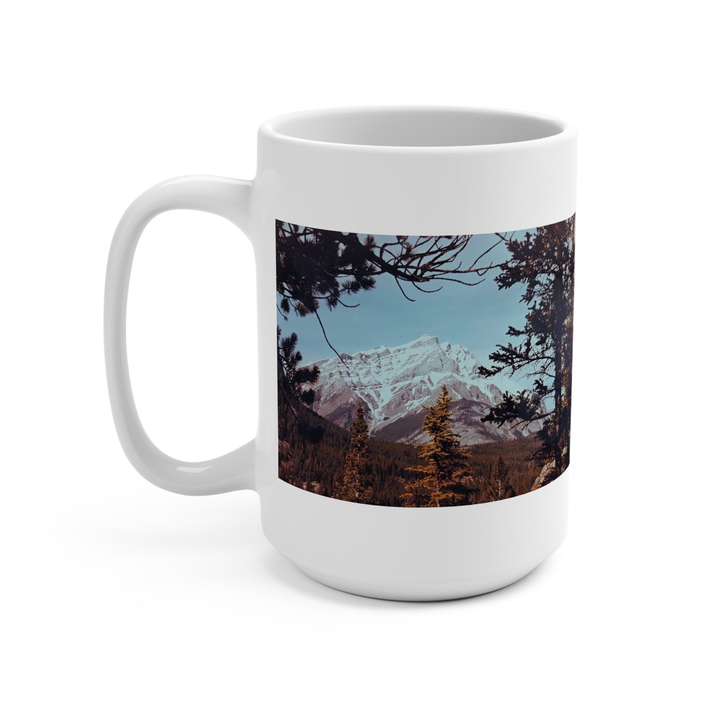 Rundle Mountain Mug 15oz